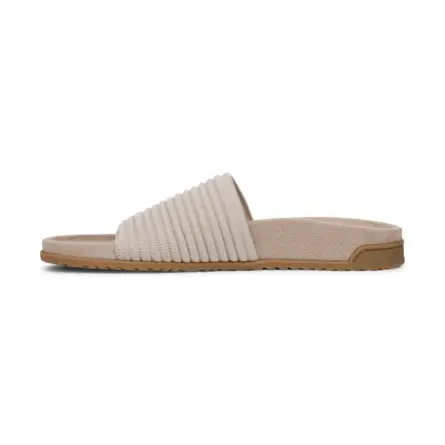 Evie Knit Slide Sandal (Cream) - Image 6