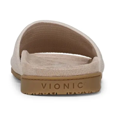 Evie Knit Slide Sandal (Cream) - Image 5